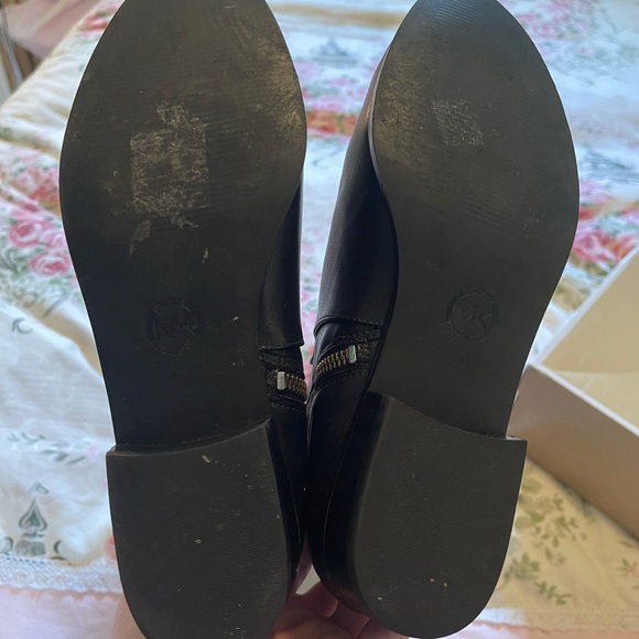 Michael Kors MK Hamilton leather riding boots 6 1/2 - Picture 5 of 5